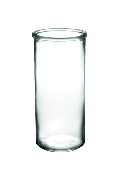 4 1/2" X 9 1/2" Cylinder Vase Crystal C107